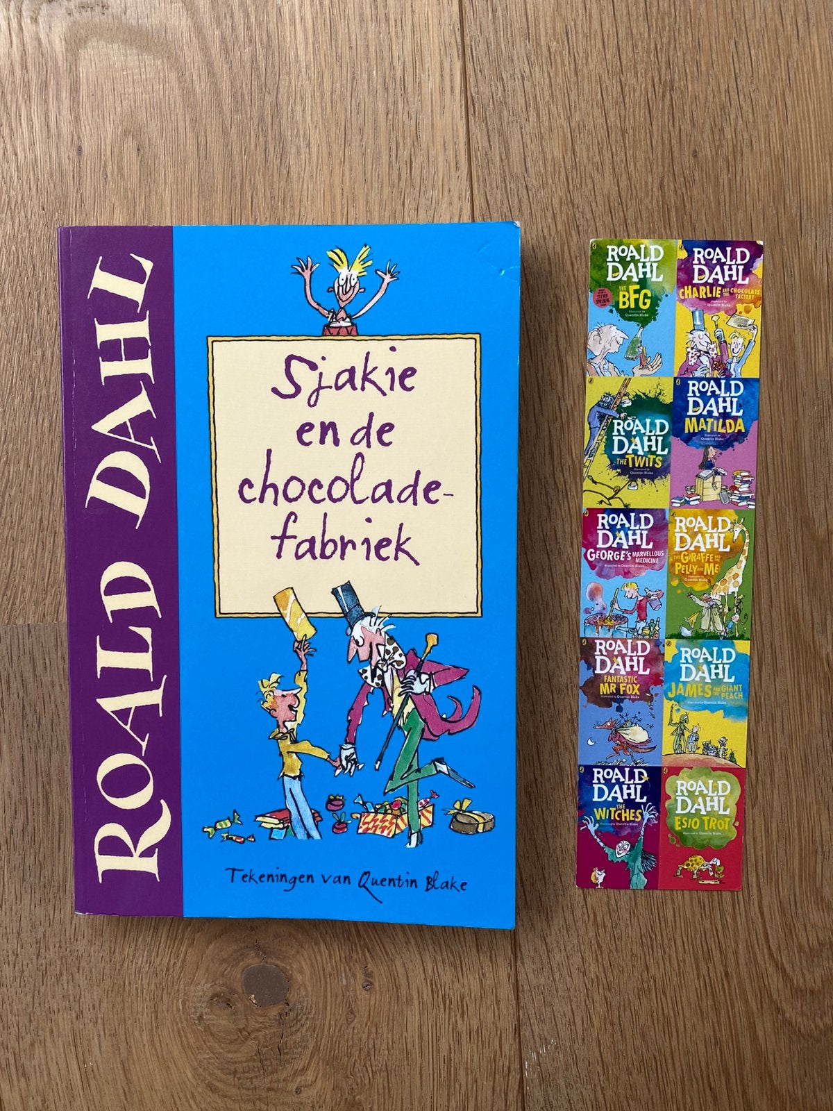 Roald Dahl - Sjakie en de chocoladefabriek, Ophalen, Roald Dahl, Fictie algemeen, Zo goed als nieuw