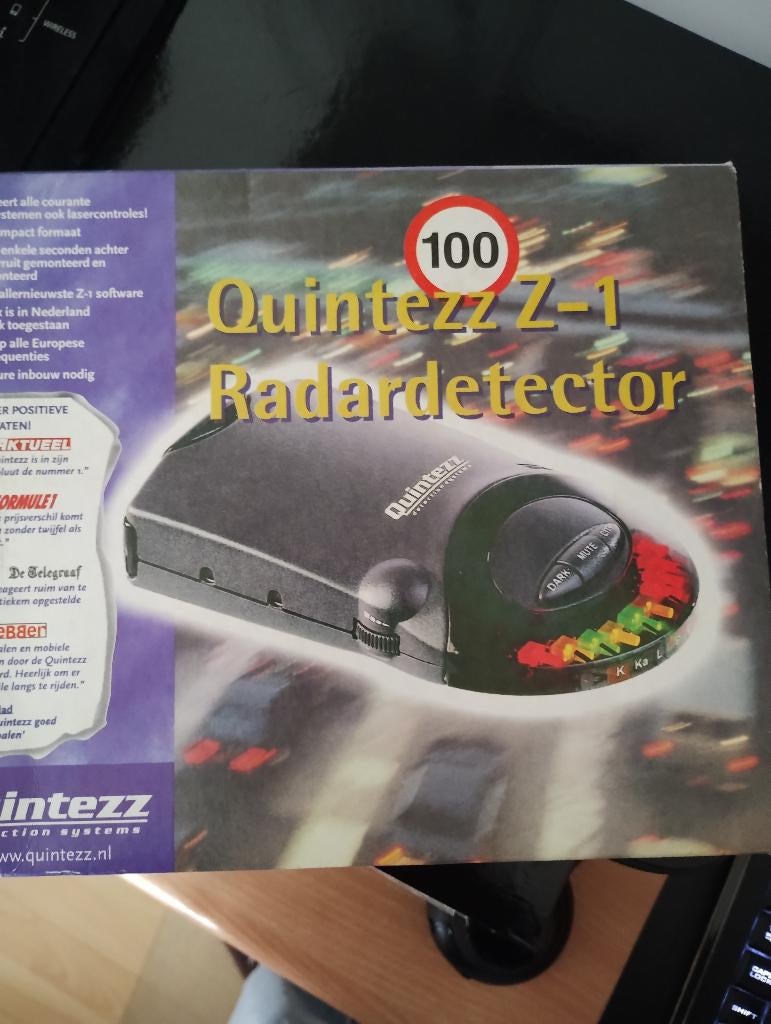 Quintezz Z-1 radar detector, Ophalen, Zo goed als nieuw