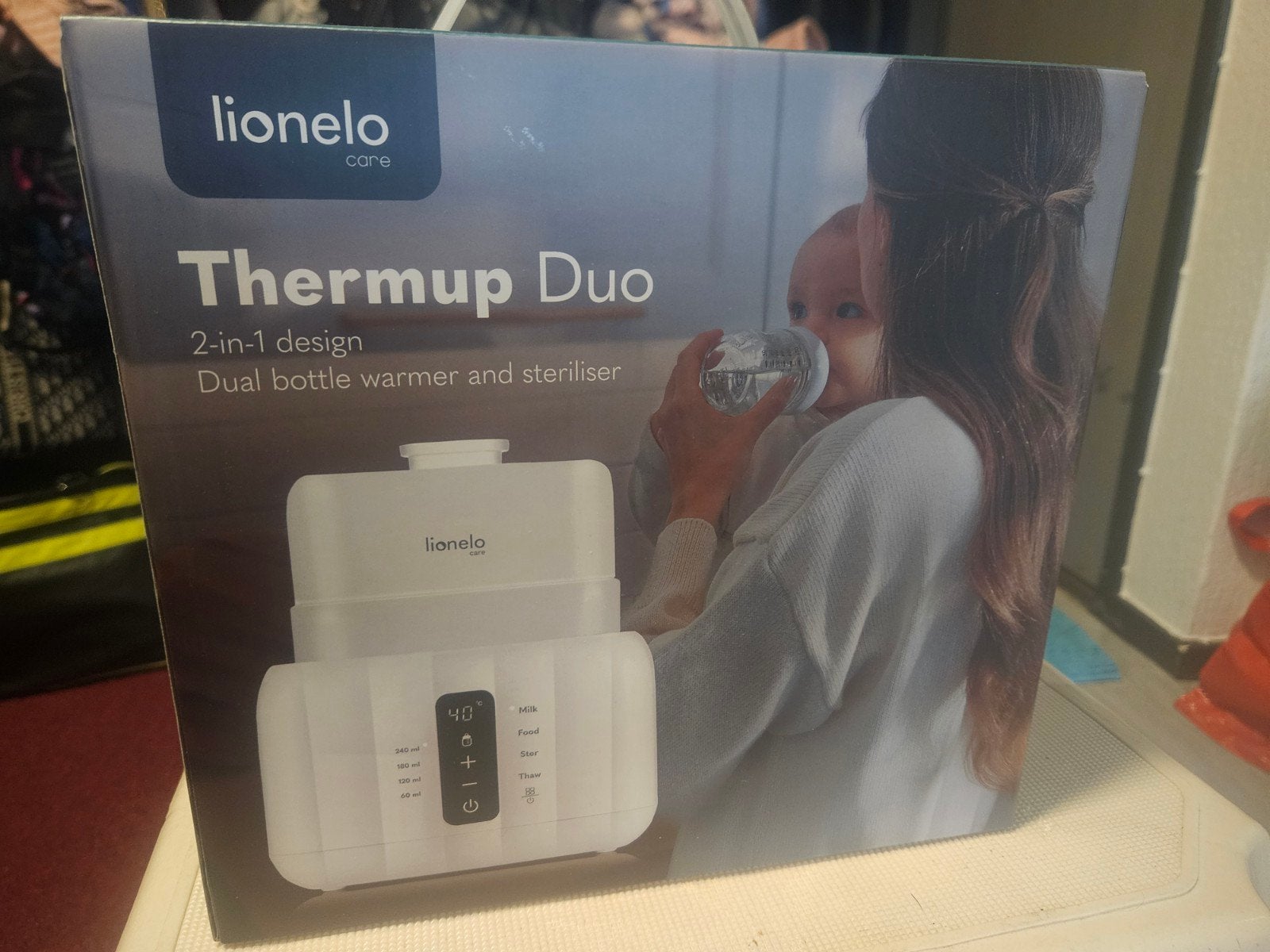 Lionelo Thermup Duo 2-in-1 Flessenwarmer en Sterilisator, Nieuw, Ophalen of Verzenden, Automatisch, Flessen- of potjesverwarmer