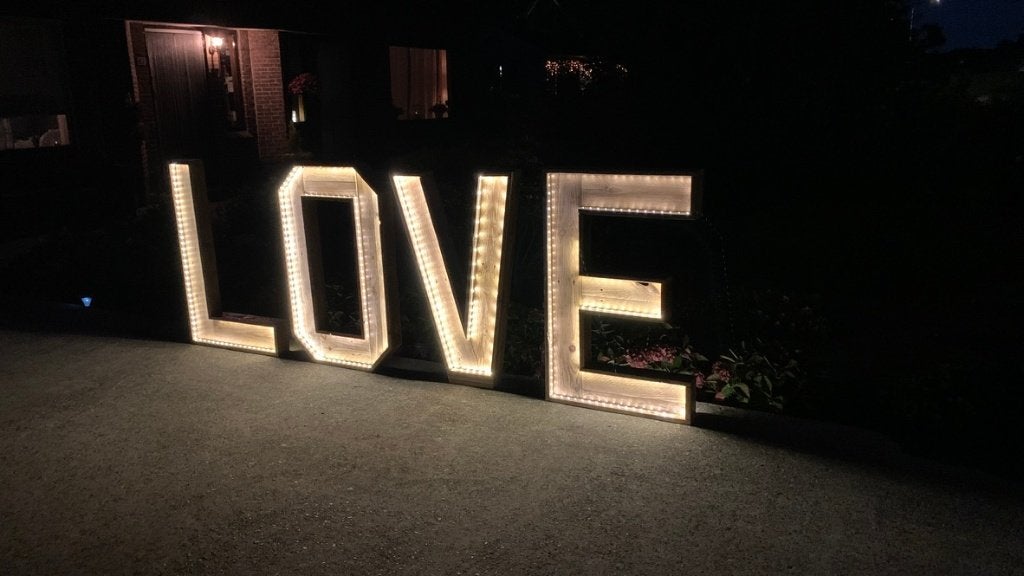 Love letters bruiloft, Ophalen, Zo goed als nieuw, Geboorte of Huwelijk