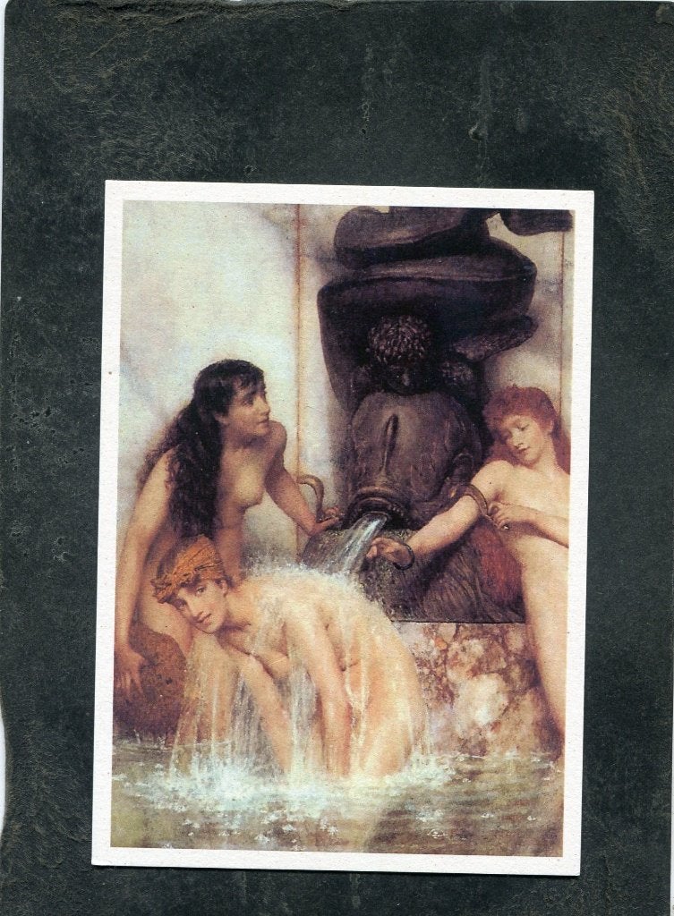 Ansicht Sir Lawrence Alma Tadema - Das Bad, Verzamelen, Verzenden, 1980 tot heden, Ongelopen