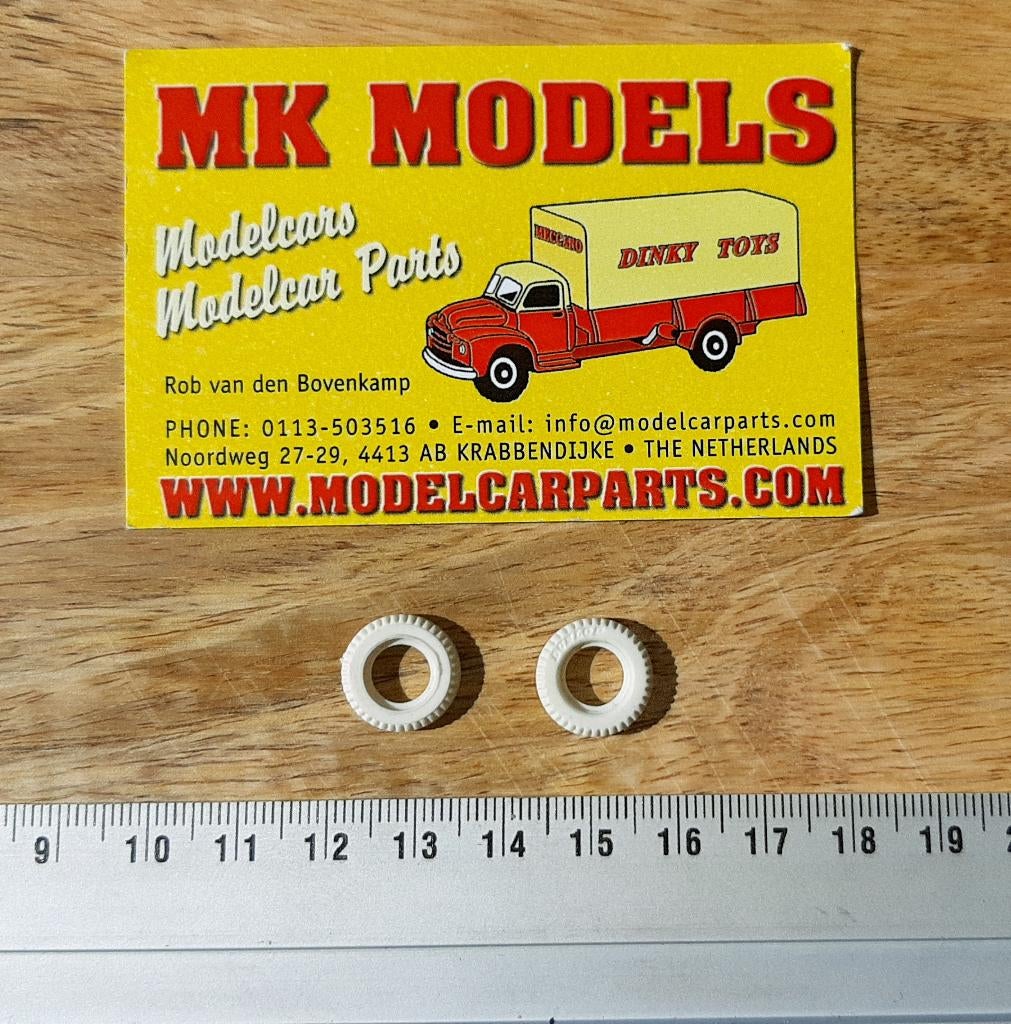 Witte Bandjes Dinky Toys, Hobby en Vrije tijd, Modelauto's | 1:43, Nieuw, Auto, Dinky Toys, Ophalen of Verzenden