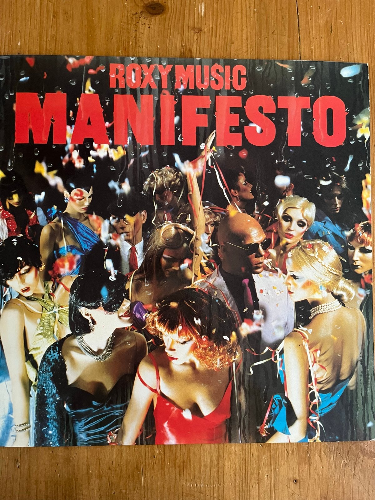 Roxy Music - Manifesto LP (1979), Cd's en Dvd's, Vinyl | Rock, LP, Gebruikt, Originele persing, Ophalen of Verzenden
