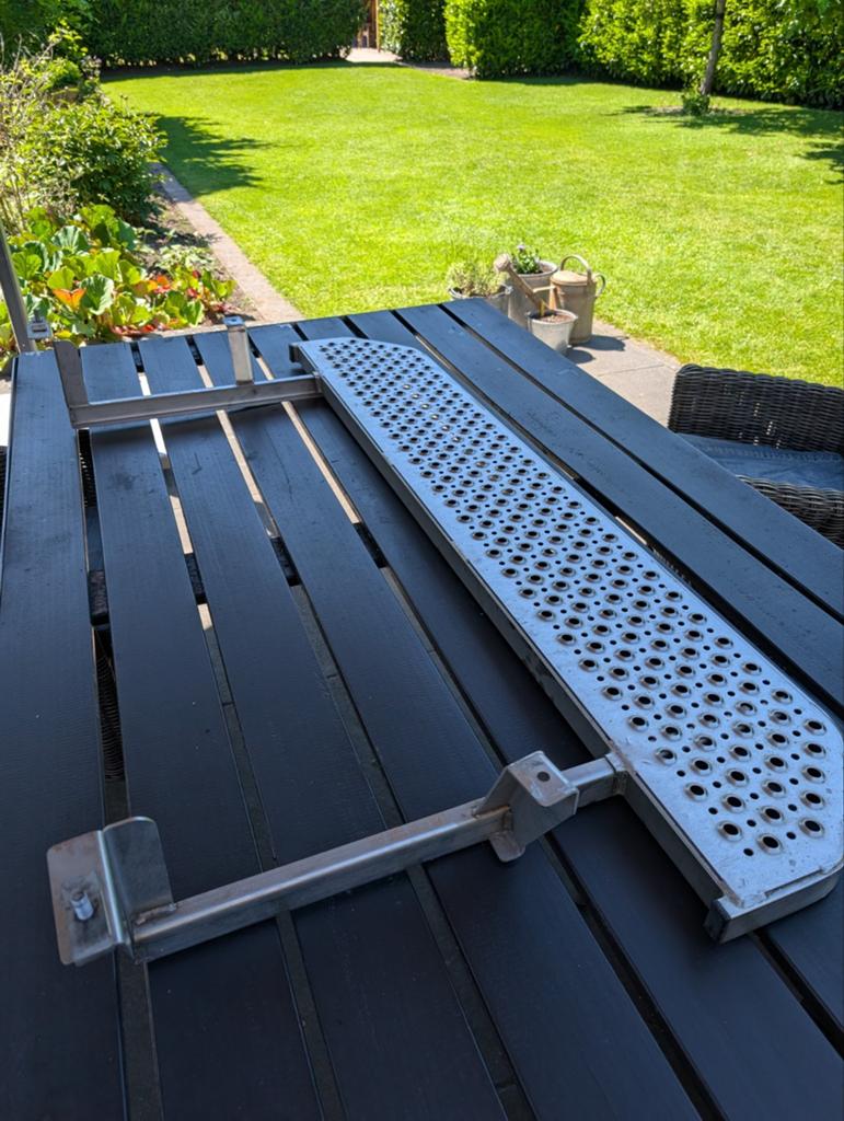 Aluminium opstapje / treeplank voor voertuig, Ophalen, Gebruikt, Fiat