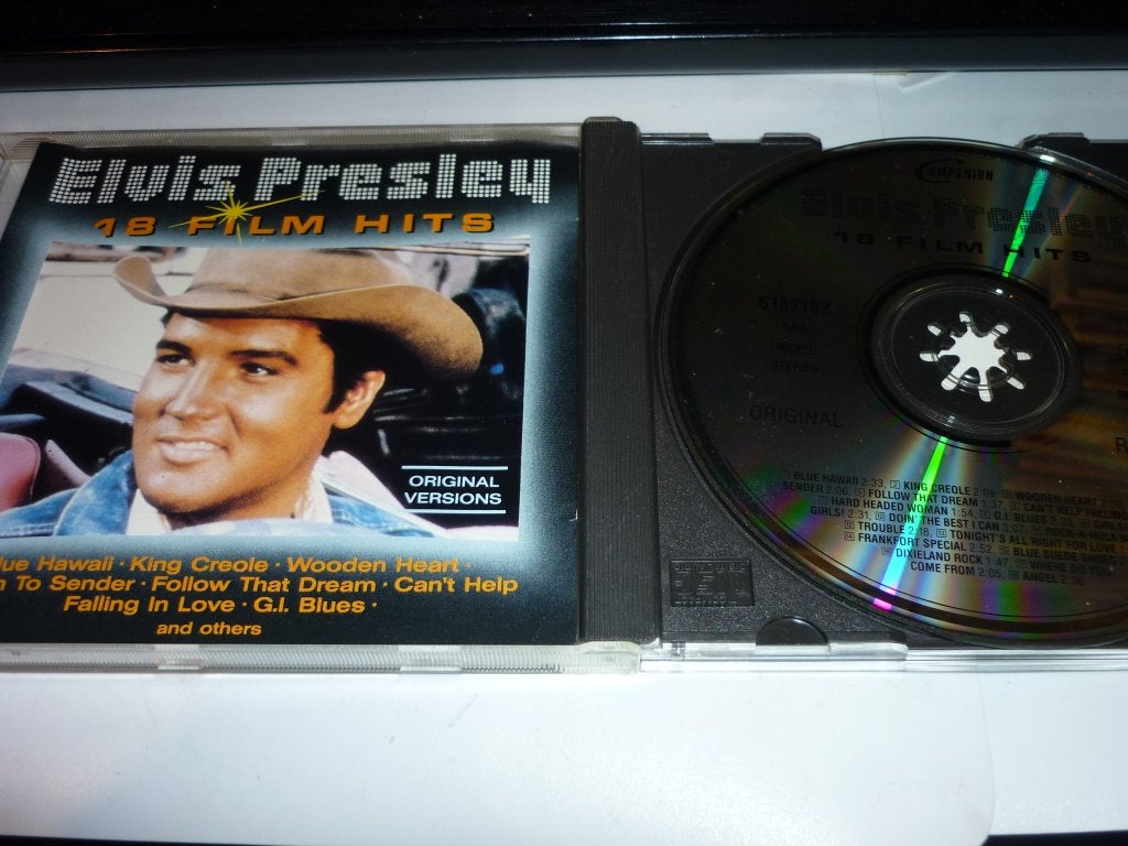 Elvis Presley de cd 18 film hits, Verzenden