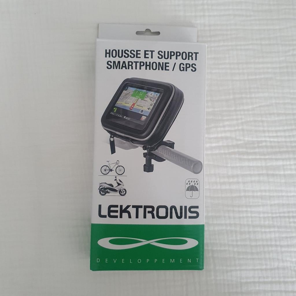 Waterdichte Smartphone/GPS houder voor fiets, Ophalen of Verzenden, Nieuw, LEKTRONIS