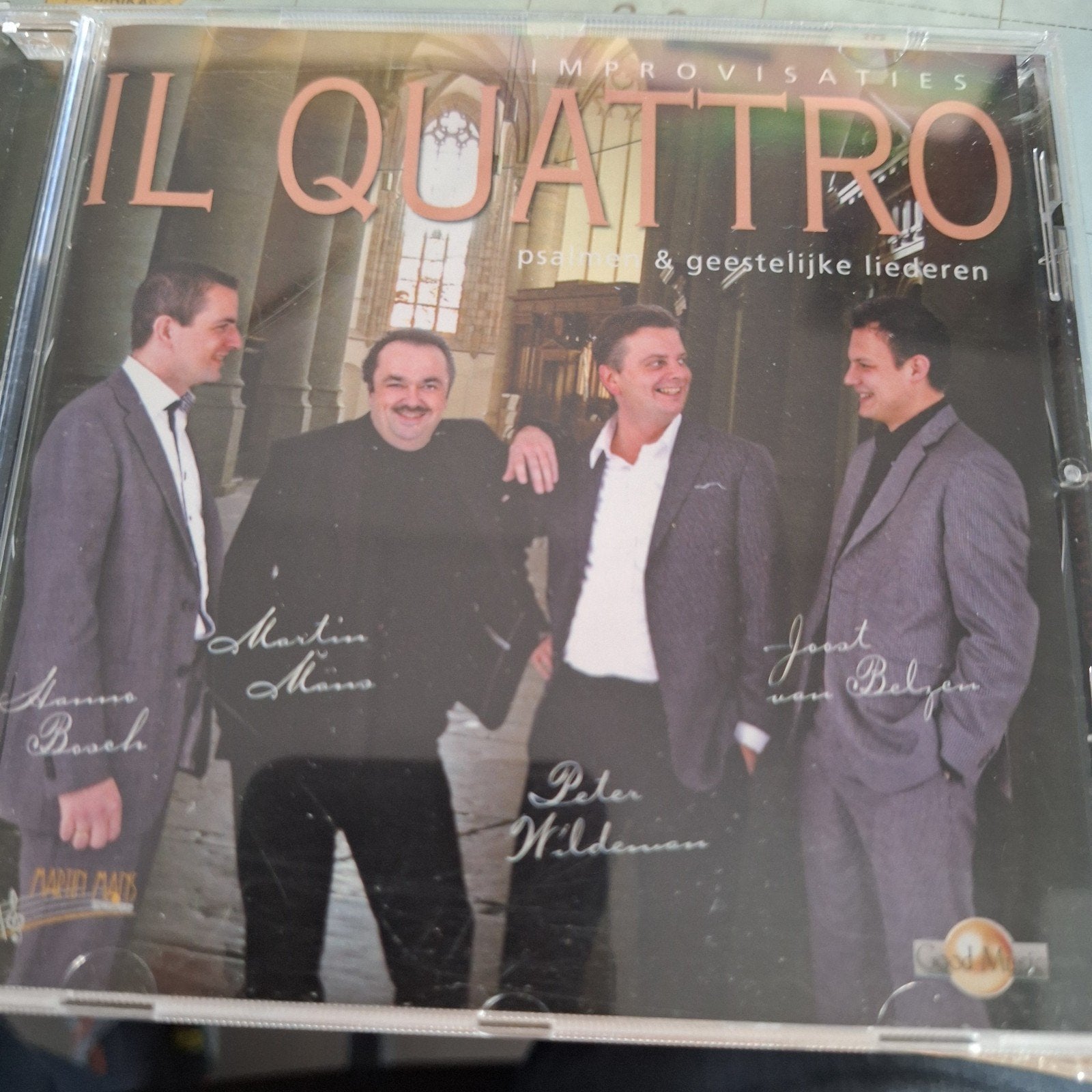 IL QUATTRO - Psalmen & Geestelijke Liederen CD, Geestelijke liederen, Ophalen of Verzenden, Zo goed als nieuw, Orgel