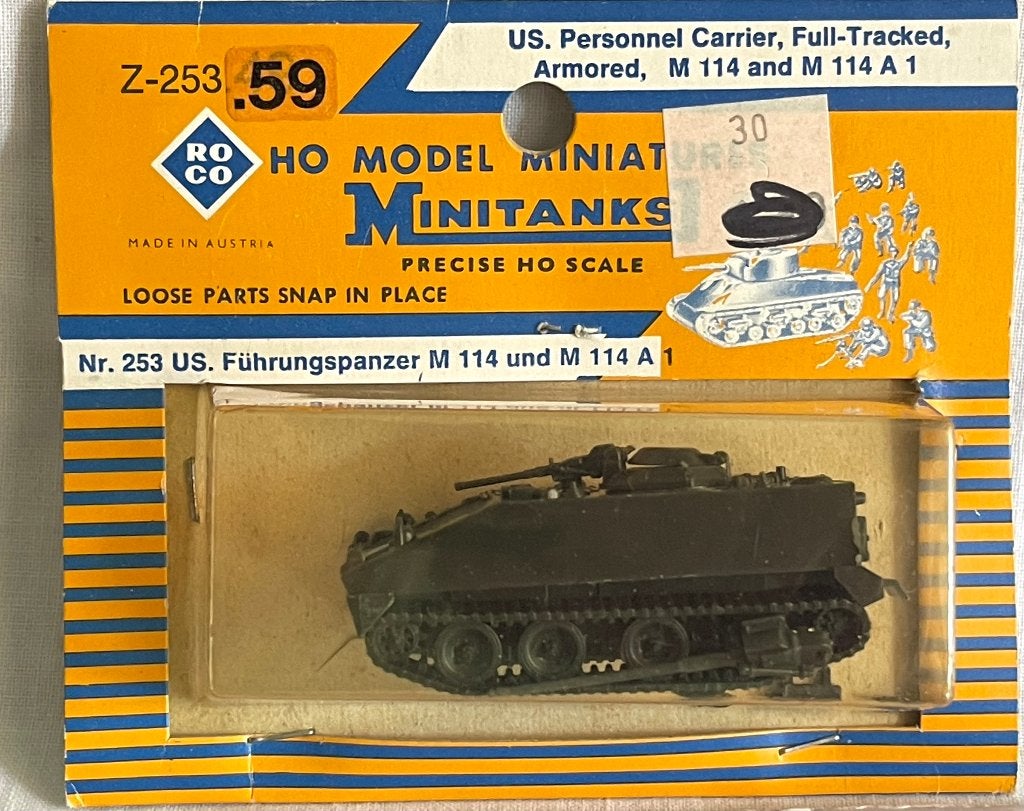 Roco Minitanks Z-253: US Führungspanzer, Ophalen of Verzenden, Zo goed als nieuw, Overige typen, Roco