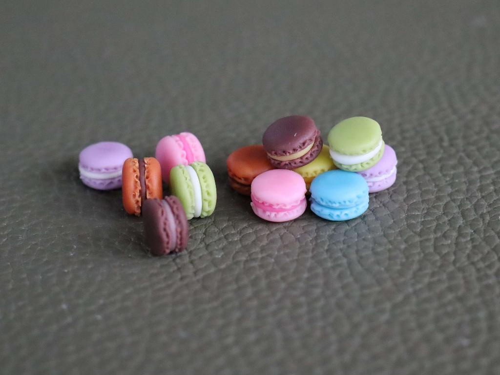 Macarons van 9 mm, ook geschikt voor Barbie en Maileg., Ophalen of Verzenden, Nieuw, Gebruiksvoorwerp