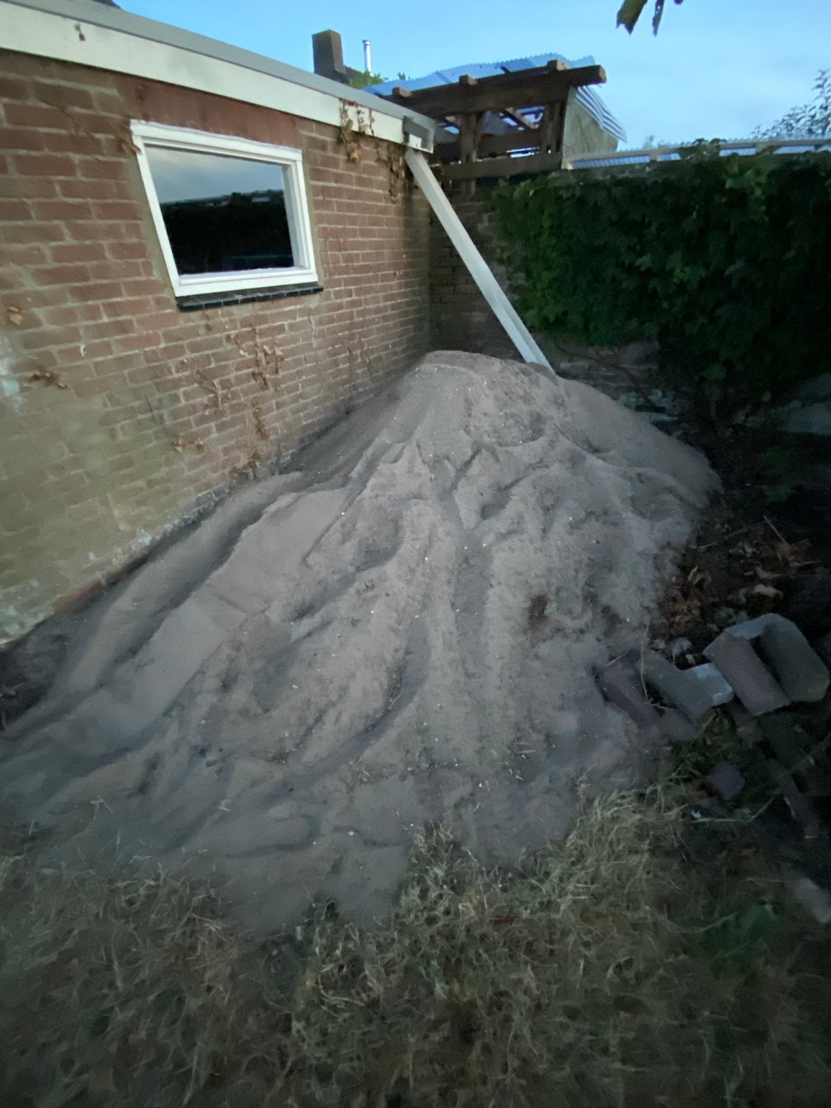 Ophoogzand 4 kuub, Tuin en Terras, Zand, Ophalen, Gebruikt, Ophoogzand