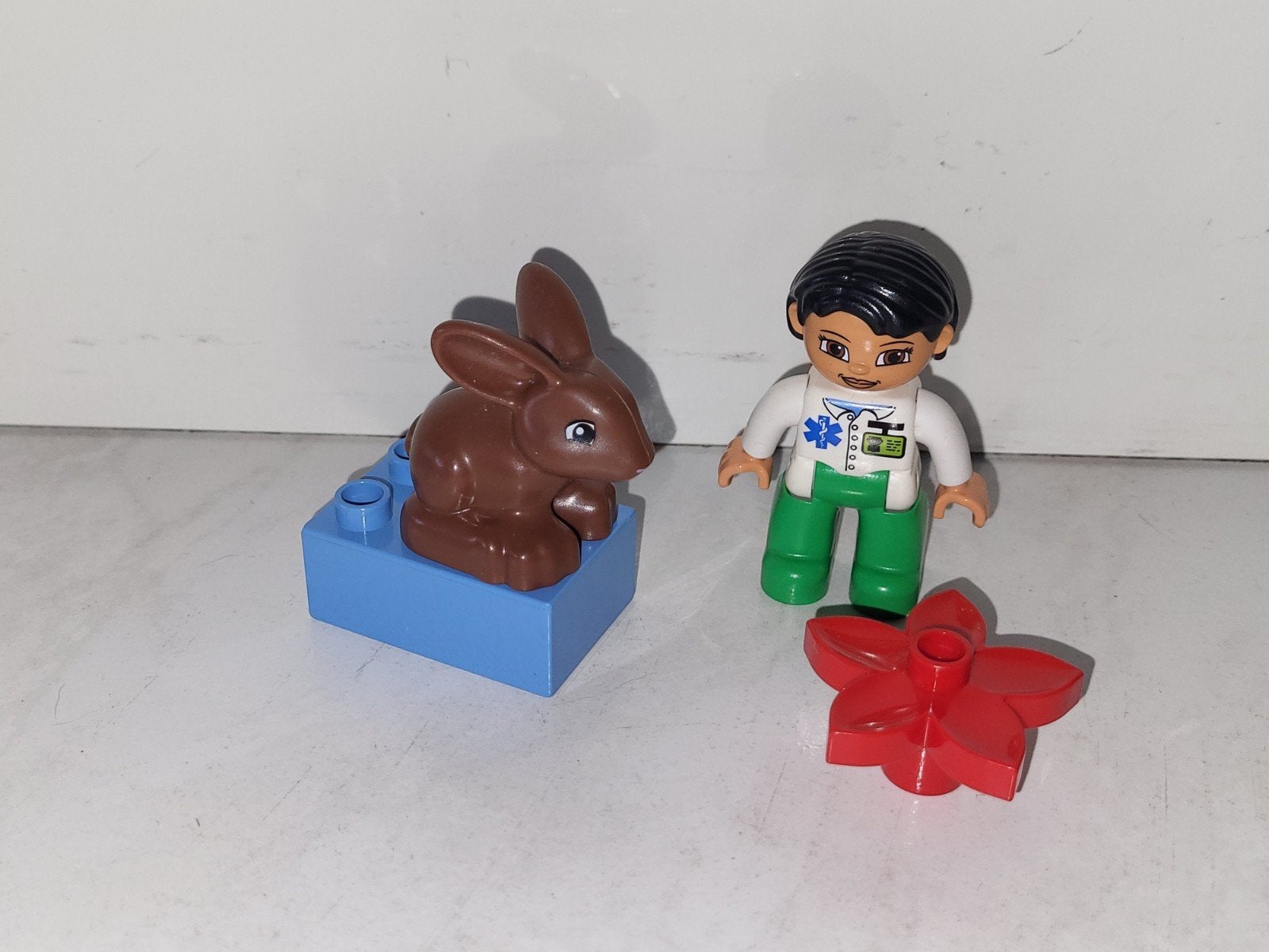 Duplo konijn met dierenarts, Gebruikt, Ophalen of Verzenden, Duplo, Duplo