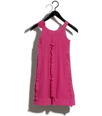 Sonia Rykiel voor H&M meisjes fuchsia fijngebreide jurk 110, Kinderen en Baby's, Kinderkleding | Maat 110, Nieuw, Meisje, Jurk of Rok