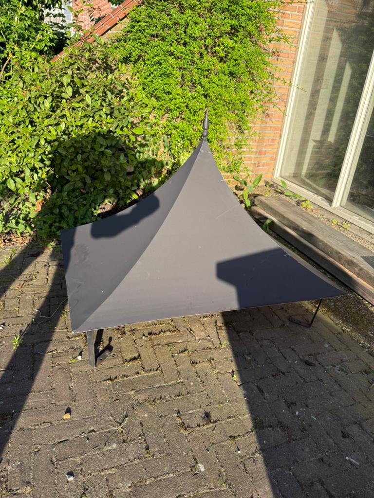 Schoorsteenkap, Ophalen, Gebruikt, Hout, Houtkachel