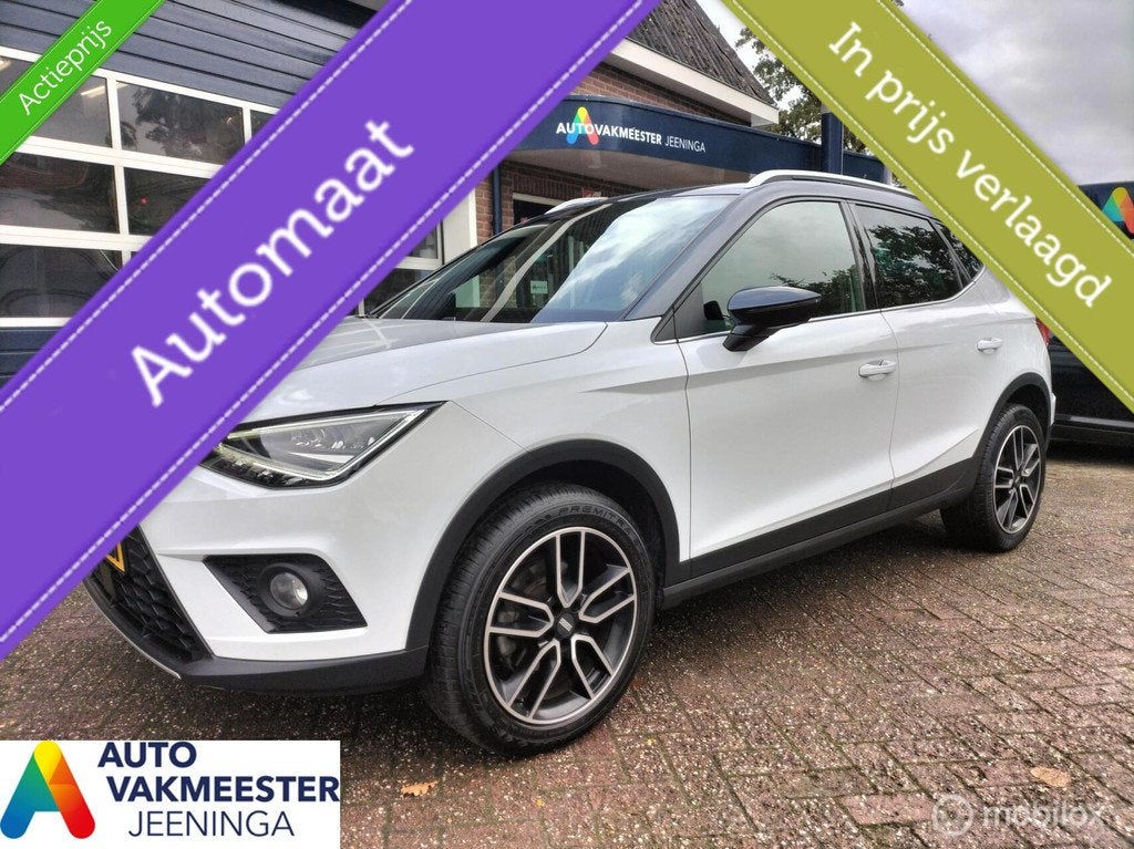 Seat Arona 1.0 TSI 116pk FR Formula Racing uitvoering! DSG, Auto's, Parkeersensor, 116 pk, Bedrijf, 600 kg