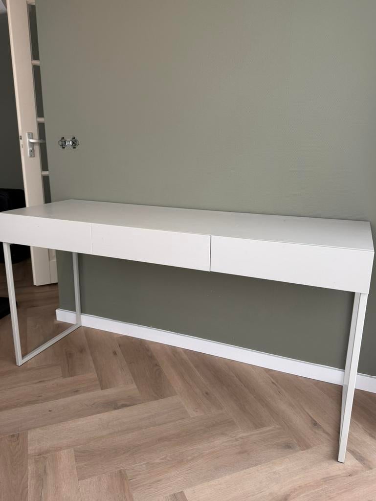 Basic Bureau vtwonen 150cm, Ophalen, 100 tot 150 cm, Zo goed als nieuw, 25 tot 50 cm