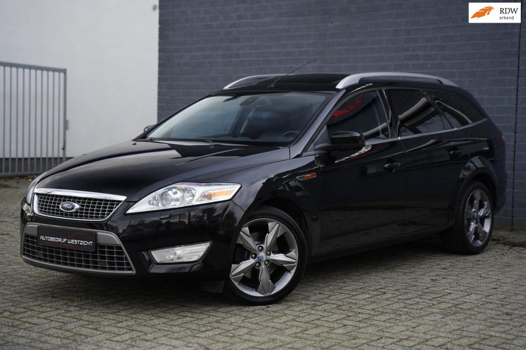Ford Mondeo Wagon 2.0 SCTi Titanium 203pk Automaat, Navi, 1976 cc, Gebruikt, Zwart, 4 cilinders