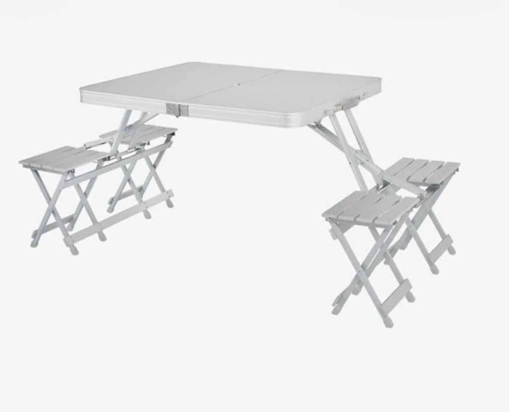 Inklapbare picknicktafel, Ophalen of Verzenden, Zo goed als nieuw, Campingmeubel-accessoire