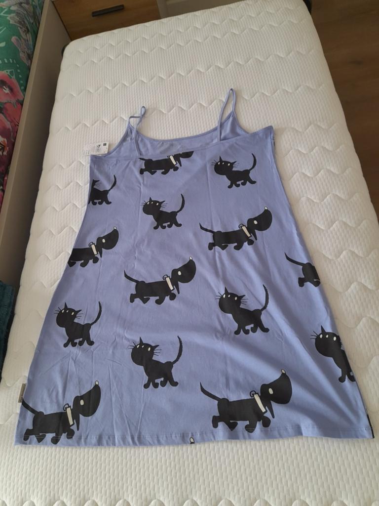 Nieuw +kaartje Hema Dames nachthemd XL Takkie en Siepie, Kleding | Dames, Pyjama's, Hema, Ophalen of Verzenden, Nieuw, Maat 46/48 (XL) of groter