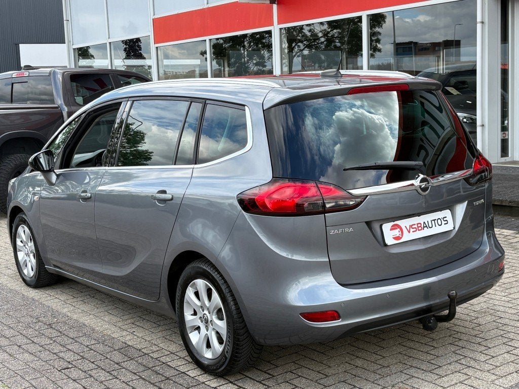Opel ZAFIRA 1.4 TURBO ONLINE EDITION 7PERS. TREKHAAK NAVI CA, Auto's, 15 km/l, Gebruikt, 4 cilinders, Met garantie (alle)
