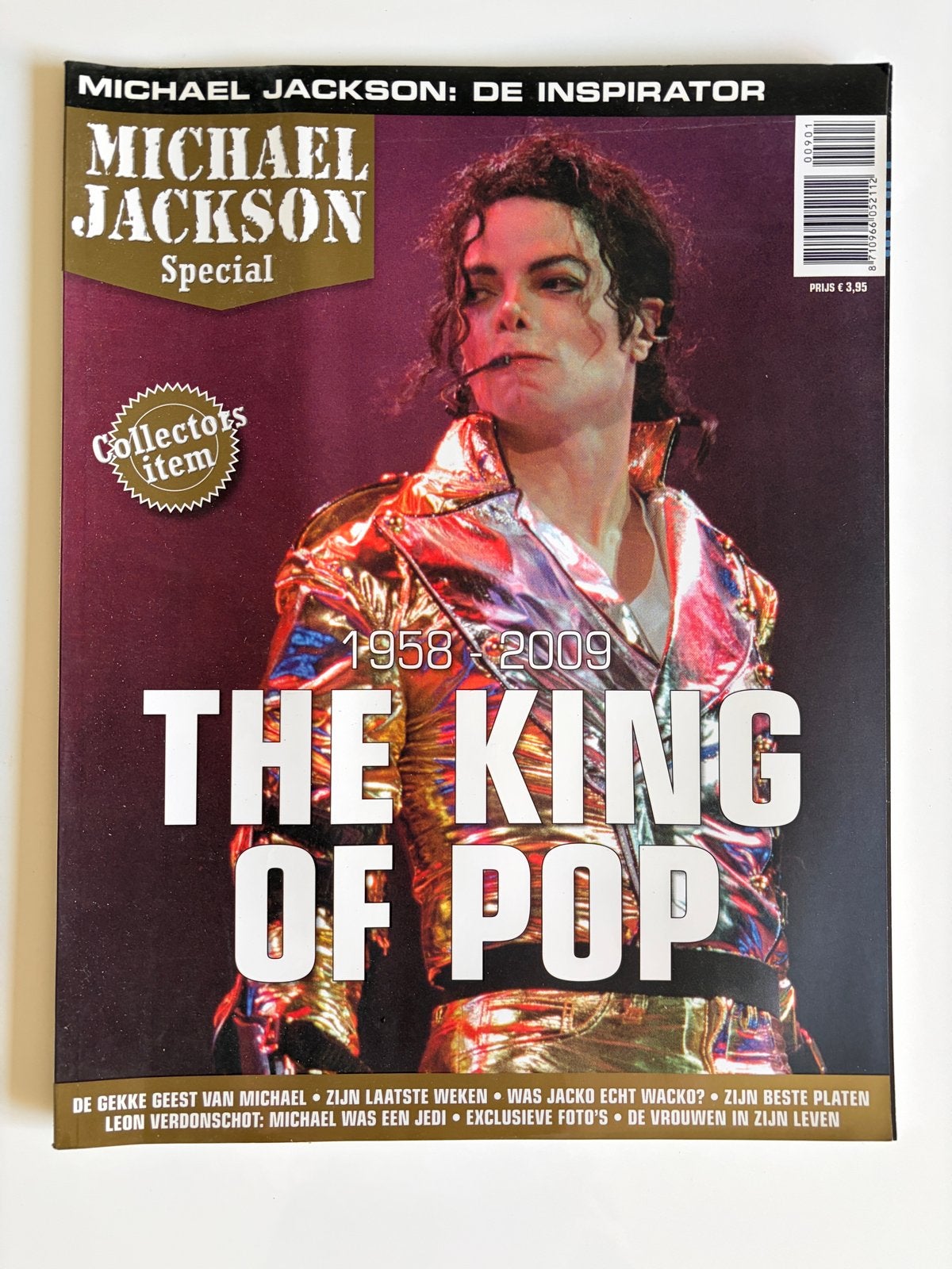 Michael Jackson: De Inspirator - The King of Pop Special, Ophalen of Verzenden, Zo goed als nieuw, Artiest