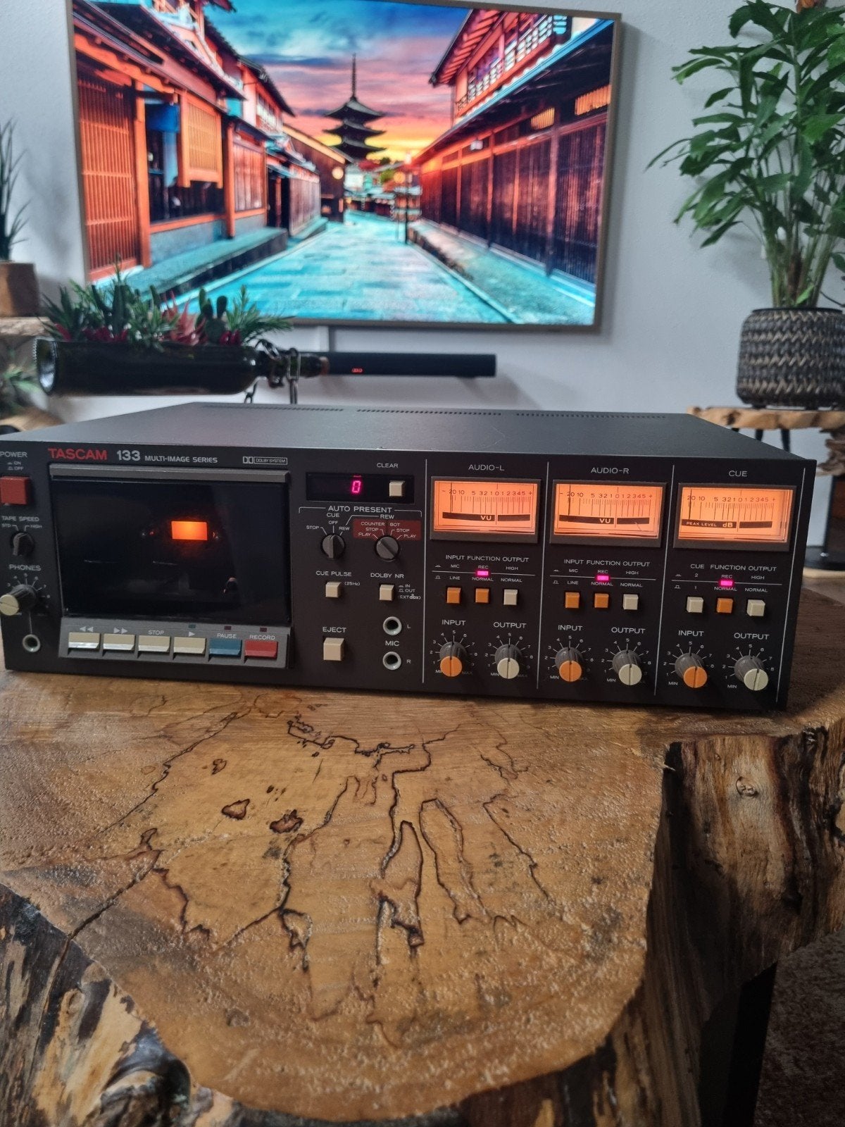 Tascam 133 Multi Image Cassette Deck Tape Player Recorder, Ophalen of Verzenden, Dubbel, Overige merken