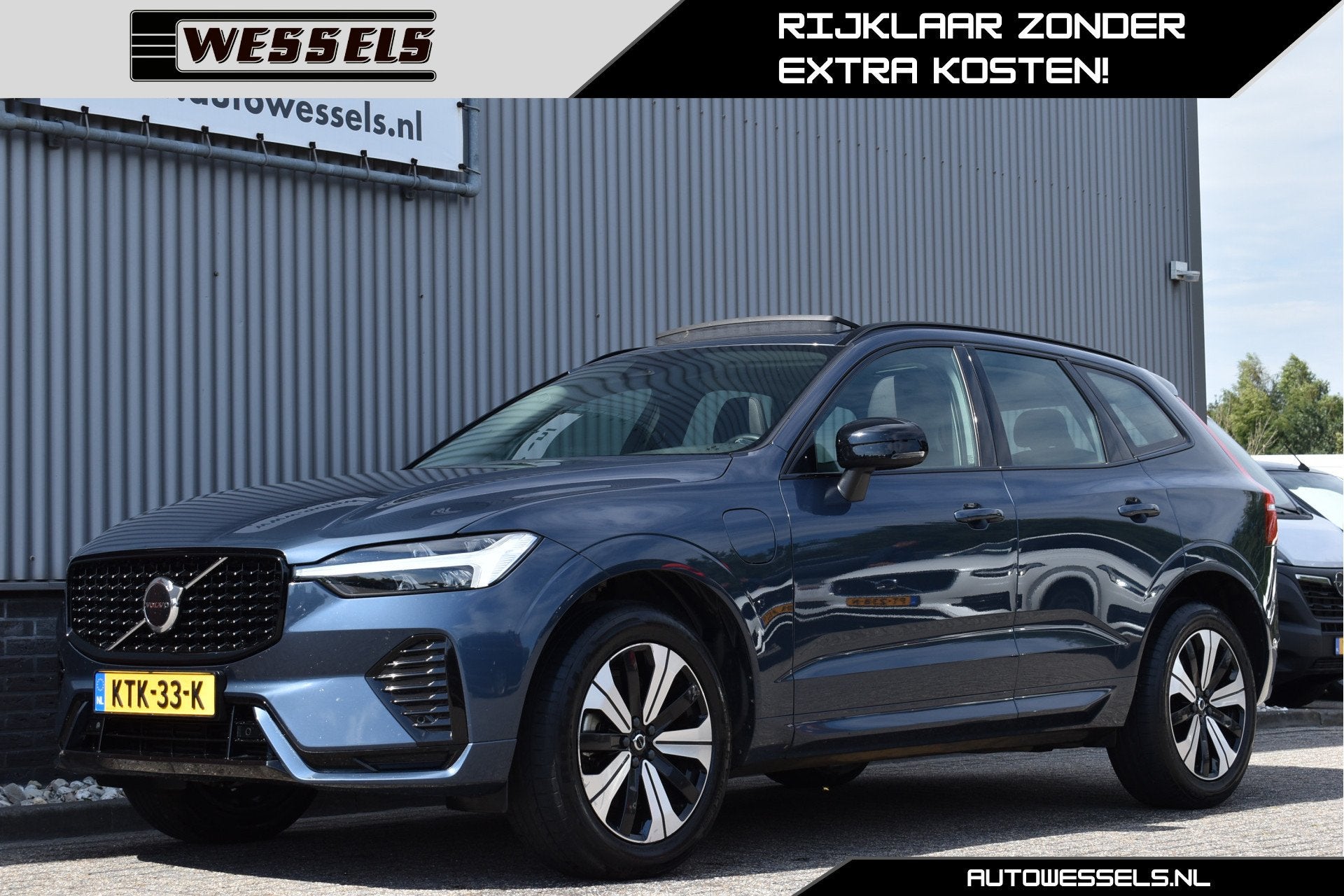 Volvo XC60 2.0 T6 Plug-in hybrid AWD Plus Dark Panoramadak,, Auto's, Automaat, Gebruikt, Euro 6, 4 cilinders