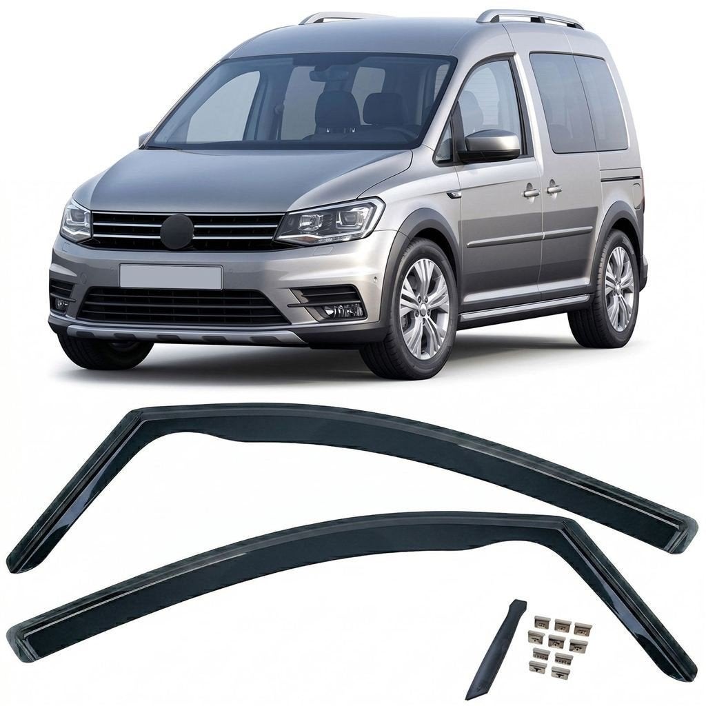 Zijwindscherm Geschikt VW Caddy 3 2K Zijwindschermen Zijwind