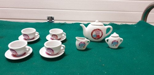 mini servies peppa big, Ophalen of Verzenden