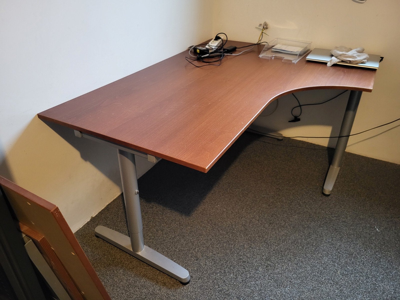 Complete kantoorinrichting: bureau, kasten en ladeblok, Ophalen of Verzenden, Gebruikt