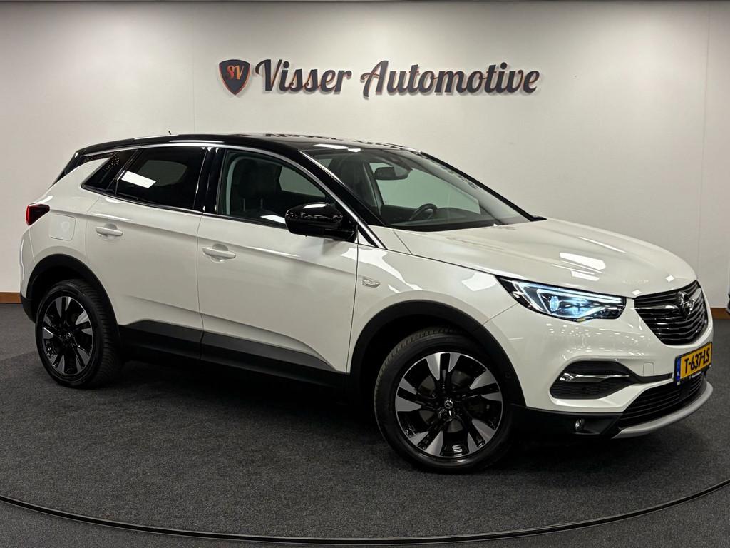 Opel Grandland X 1.2 Turbo Ultimate*Pano*WinterPakket*Camera, Auto's, Opel, Voorwielaandrijving, Gebruikt, Euro 6, 1199 cc