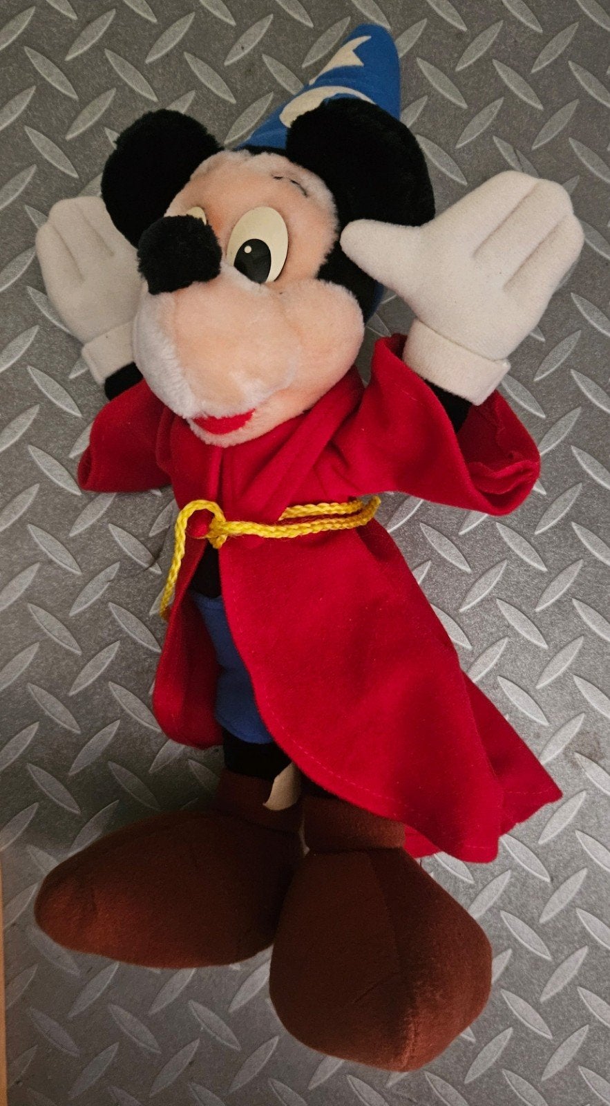 Mickey Tovernaar knuffel - Disney Fantasia, Muis, Disney, Disney, Zwart