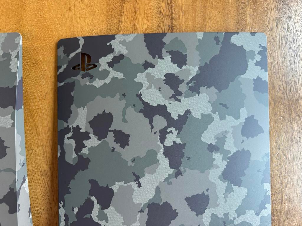 PS5 Console Covers - Gray Camouflage Edition, Spelcomputers en Games, Ophalen of Verzenden, Nieuw
