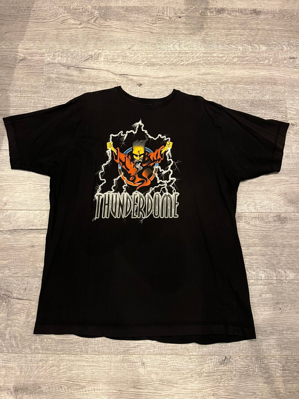 Thunderdome shirt, Ophalen of Verzenden, Zo goed als nieuw, Maat 56/58 (XL), Zwart