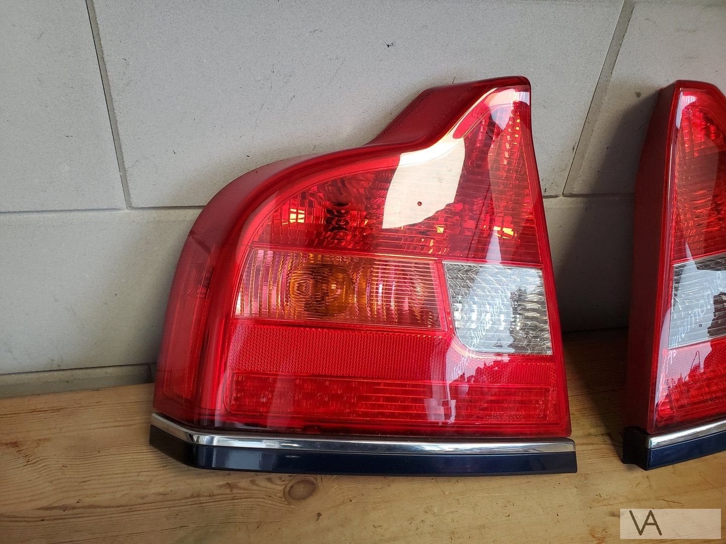 Volvo S80 2003 tot 2006 achterlicht FACELIFT blauw LINKS, Gebruikt, -, -, Ophalen of Verzenden