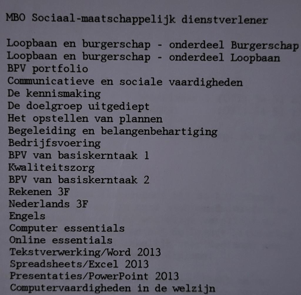 Leerboeken, Diverse auteurs, Ophalen of Verzenden, Zo goed als nieuw, MBO