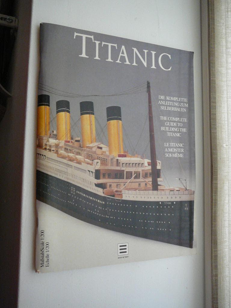 TITANIC. COMPLETE Gids om THE TITANIC te bouwen 1993, Ophalen of Verzenden, Zo goed als nieuw, Thomas Siwek.