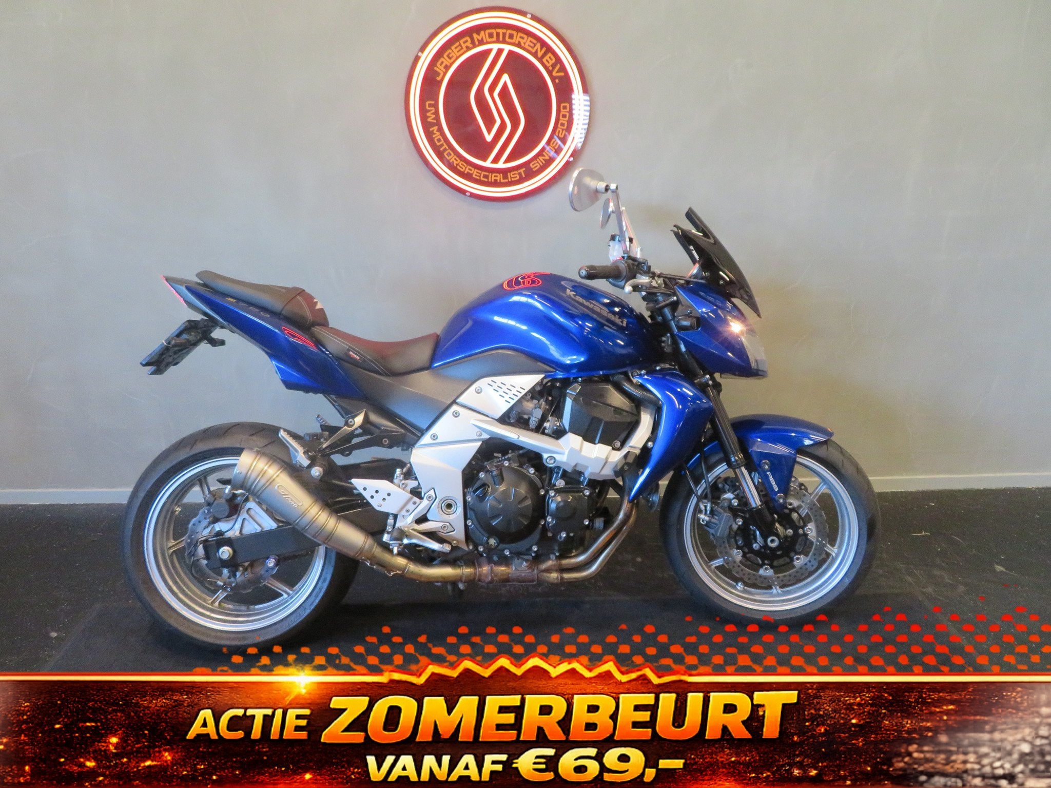 Kawasaki Z 750 Z750 ABS TOPPER! LEO VINCE (bj 2009), Bedrijf, Naked bike