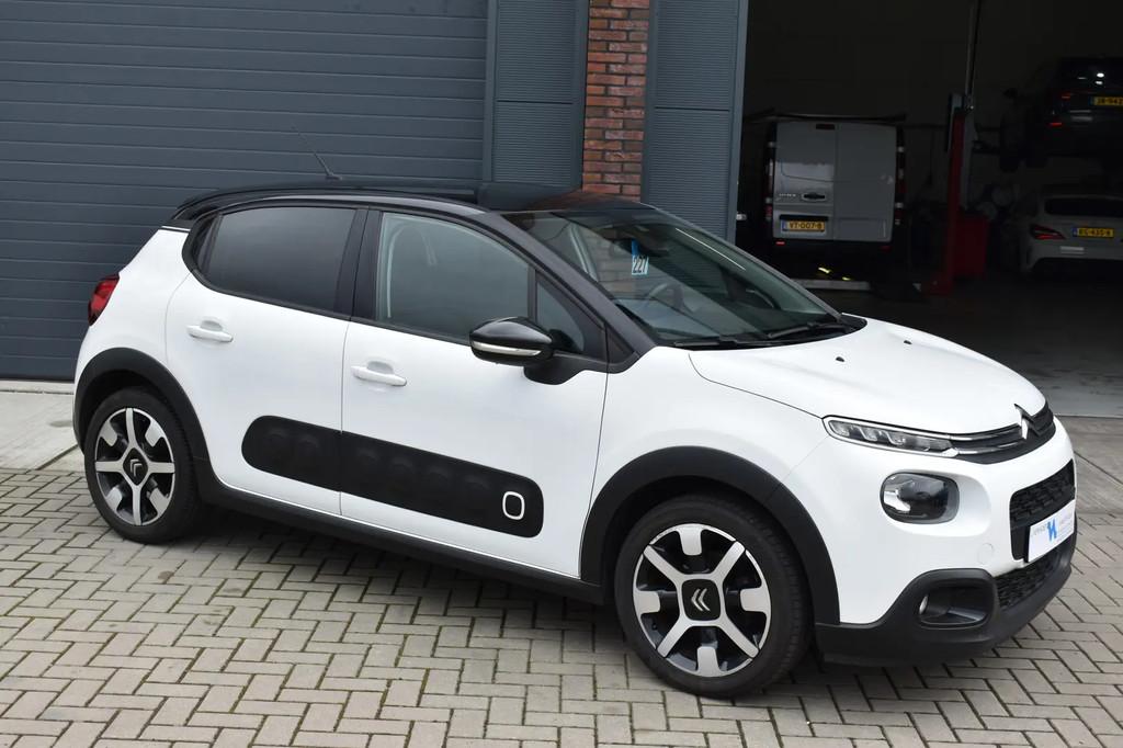 Citroën C3 1.2 PureTech S&S Shine € 7.450,00, Voorwielaandrijving, 1025 kg, 1199 cc, Wit