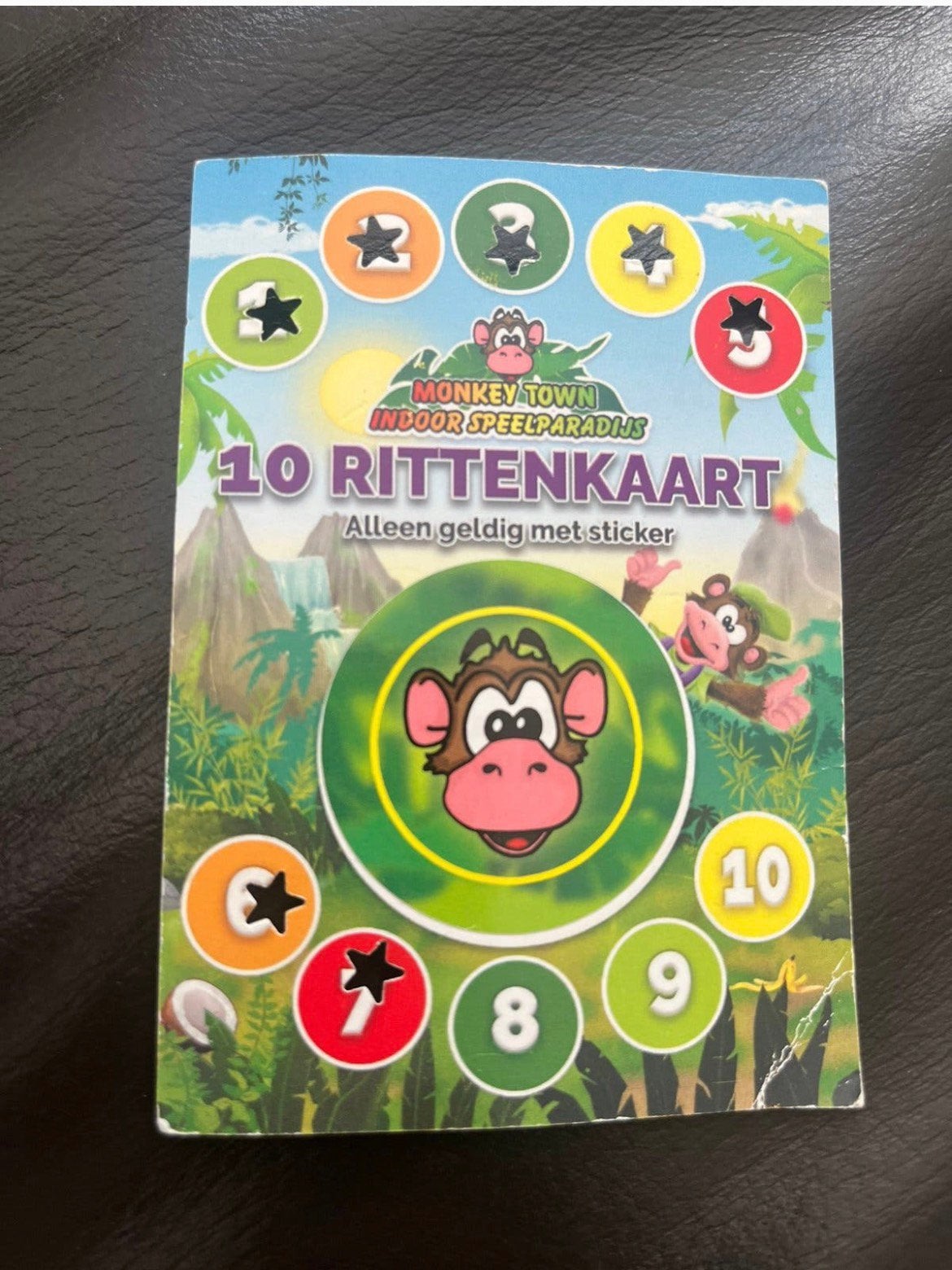 Monkey town indoor speelparadijs ritten kaart, Drie personen of meer