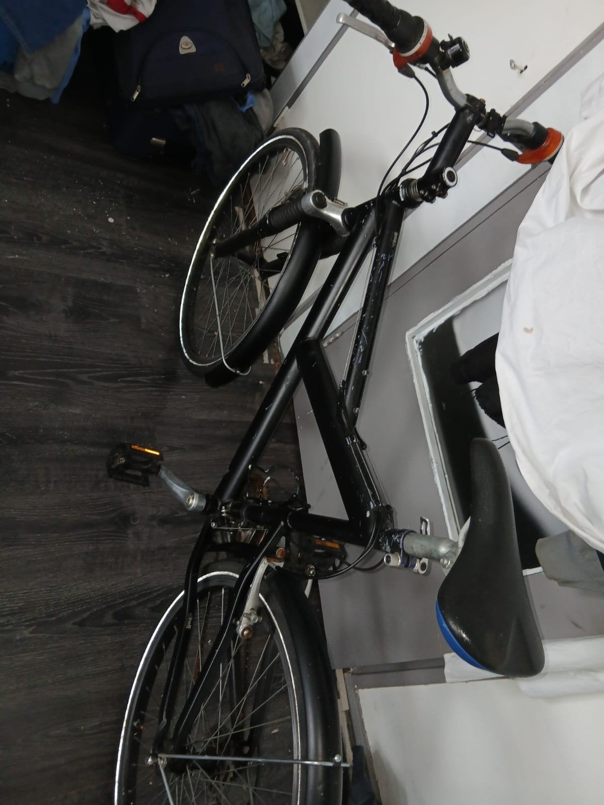 te koop heren fiets, 28 inch, Gebruikt, Vering, Velgrem