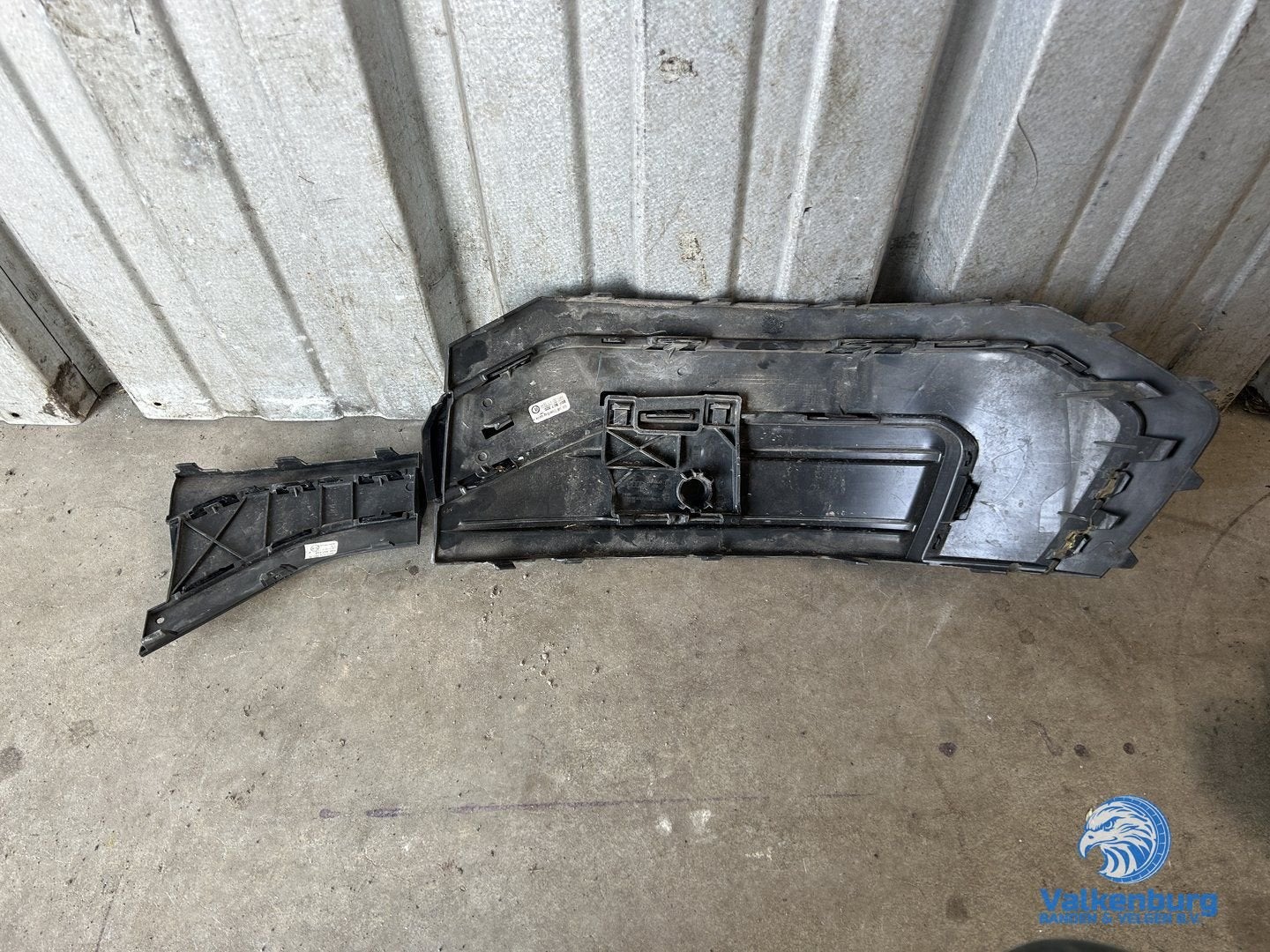Originele Audi Q5 80F Achter bumper rechts hoek zwart 80F807, Gebruikt, -, -, Ophalen of Verzenden