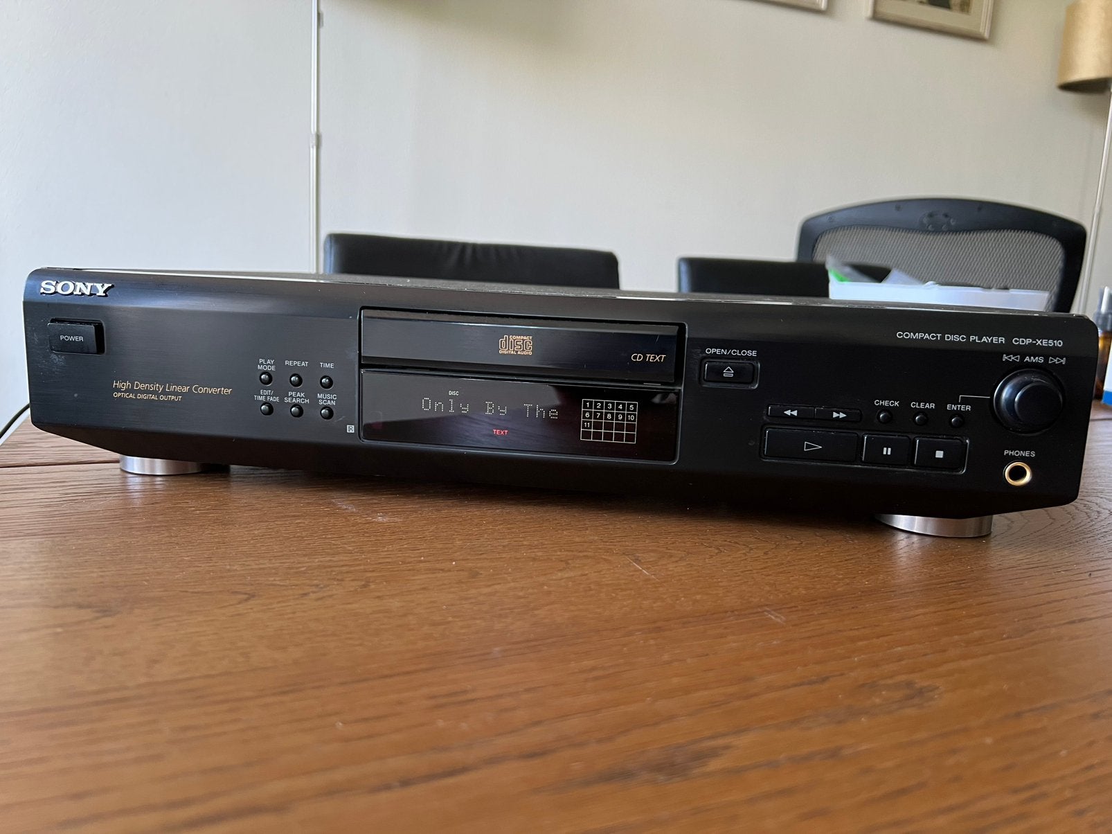 Sony cdp-xe510 cd speler, Audio, Tv en Foto, Cd-spelers, Ophalen of Verzenden, Zo goed als nieuw, Sony