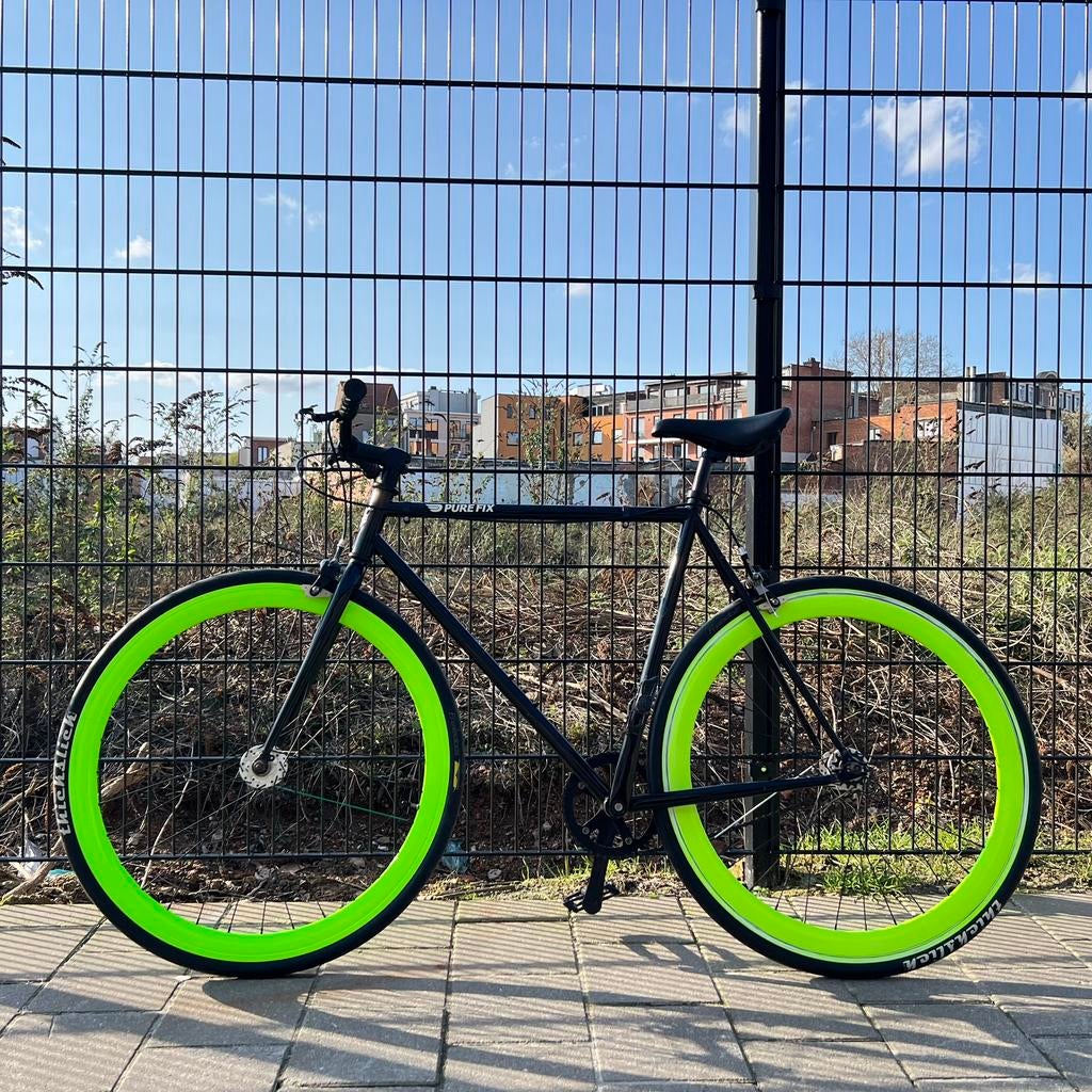 Fixed gear Fixie Purefix, Minder dan 10 versnellingen, Zo goed als nieuw, 57 tot 61 cm, Ophalen