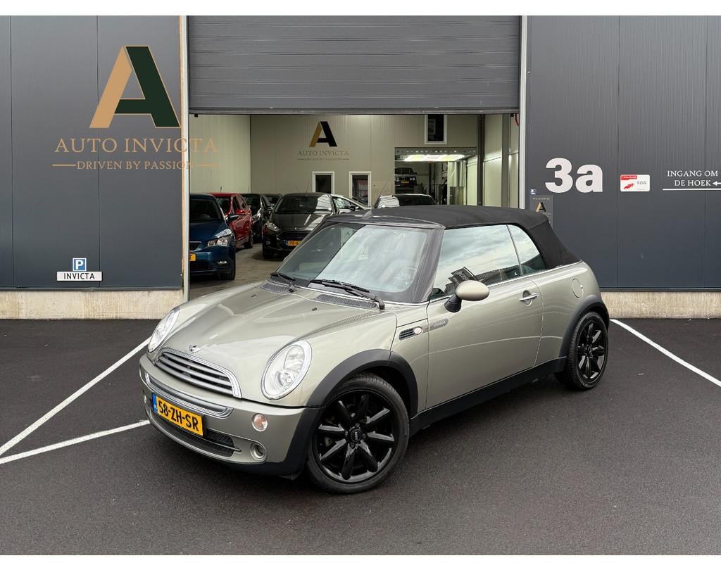 MINI Cooper CABRIO 1.6 - Sidewalk (bj 2008), Auto's, Mini, Bedrijf, Te koop, Cabrio, ABS, Airbags, Airconditioning, Alarm, Boordcomputer