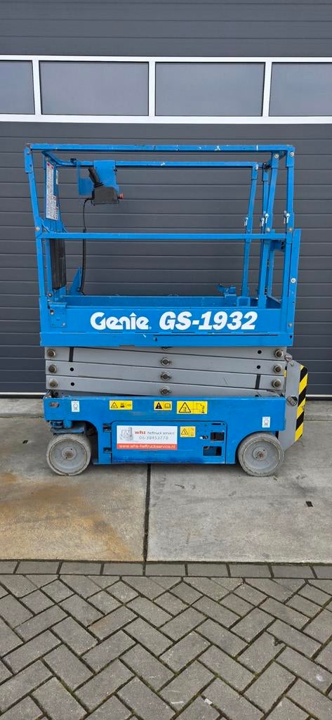 Genie GS-1932 schaarhoogwerker, Zakelijke goederen, Machines en Bouw | Liften, Steigers en Ladders, Ophalen of Verzenden