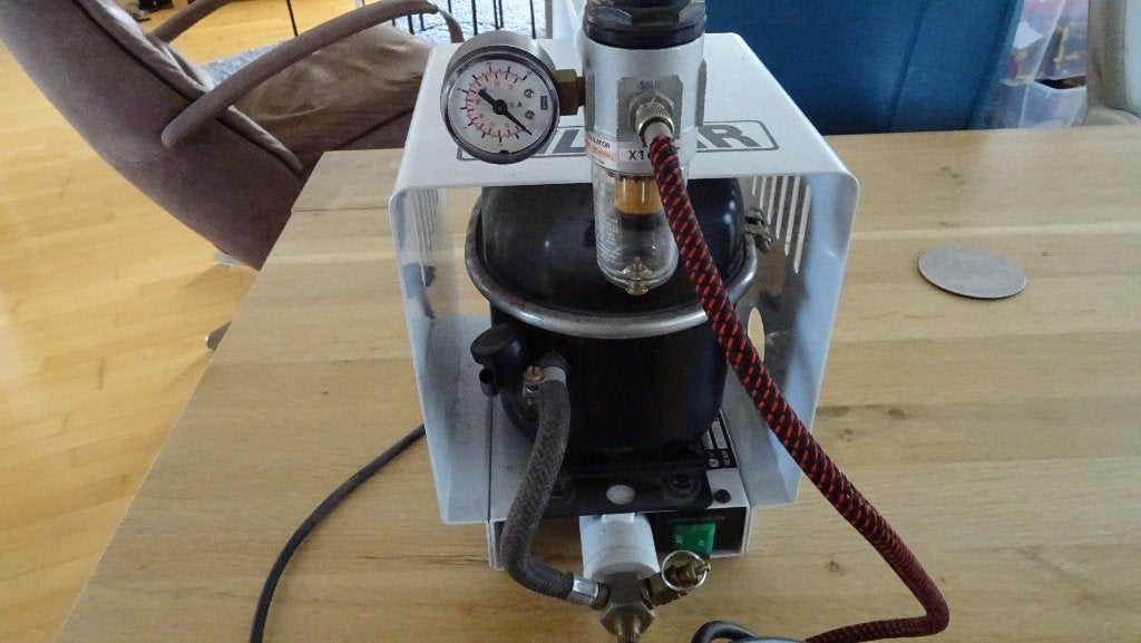 Werther Sil-Air compact compressor, Ophalen, Gebruikt, Minder dan 200 liter/min, Geluidgedempt
