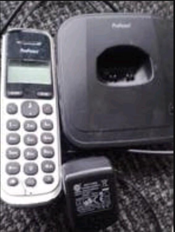 THUIS DECT TELEFOON met basisstation, Ophalen of Verzenden, Gebruikt, 1 handset