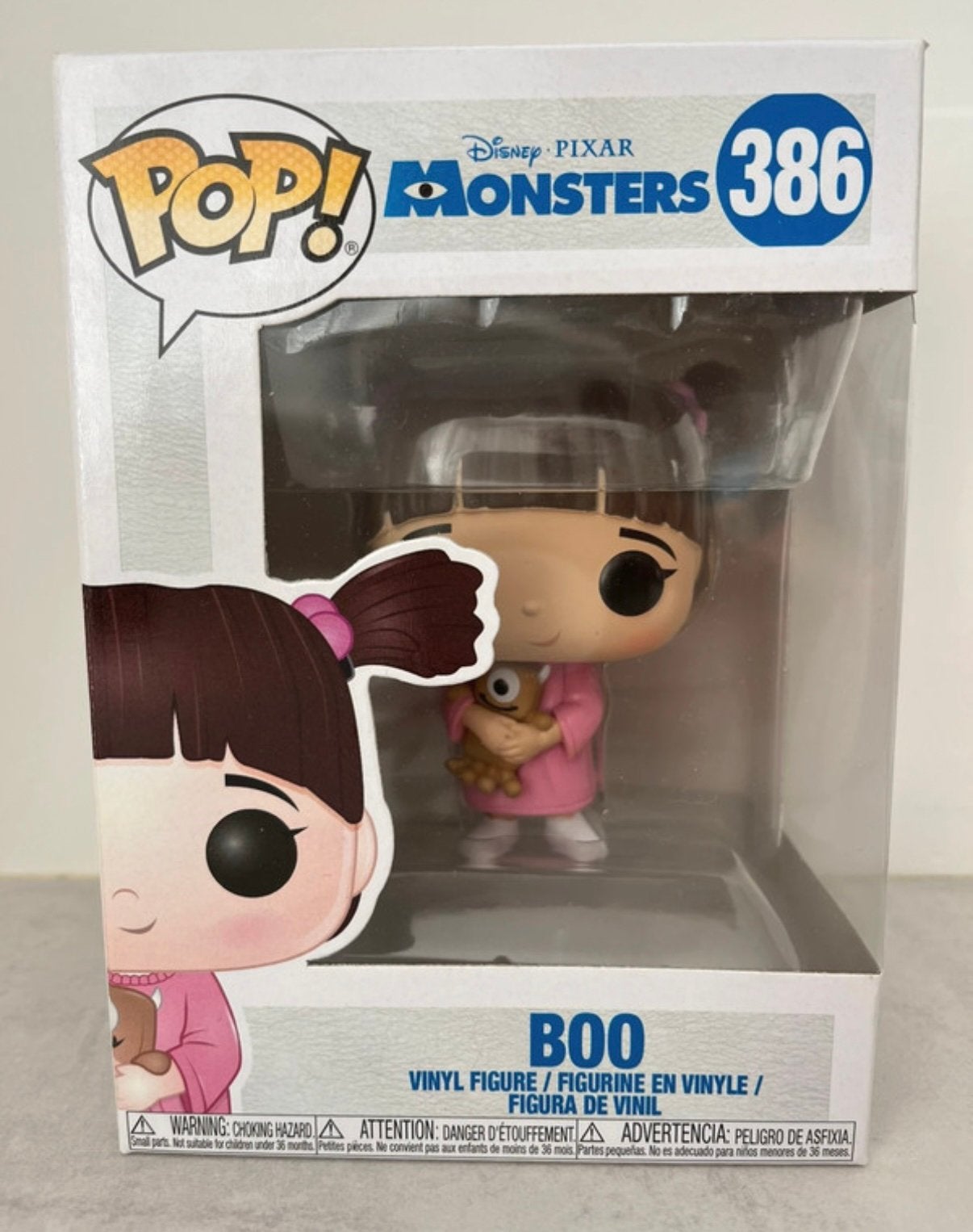 Funko Pop! Boo #386 – Disney Pixar Monsters, Inc., Ophalen of Verzenden, Nieuw