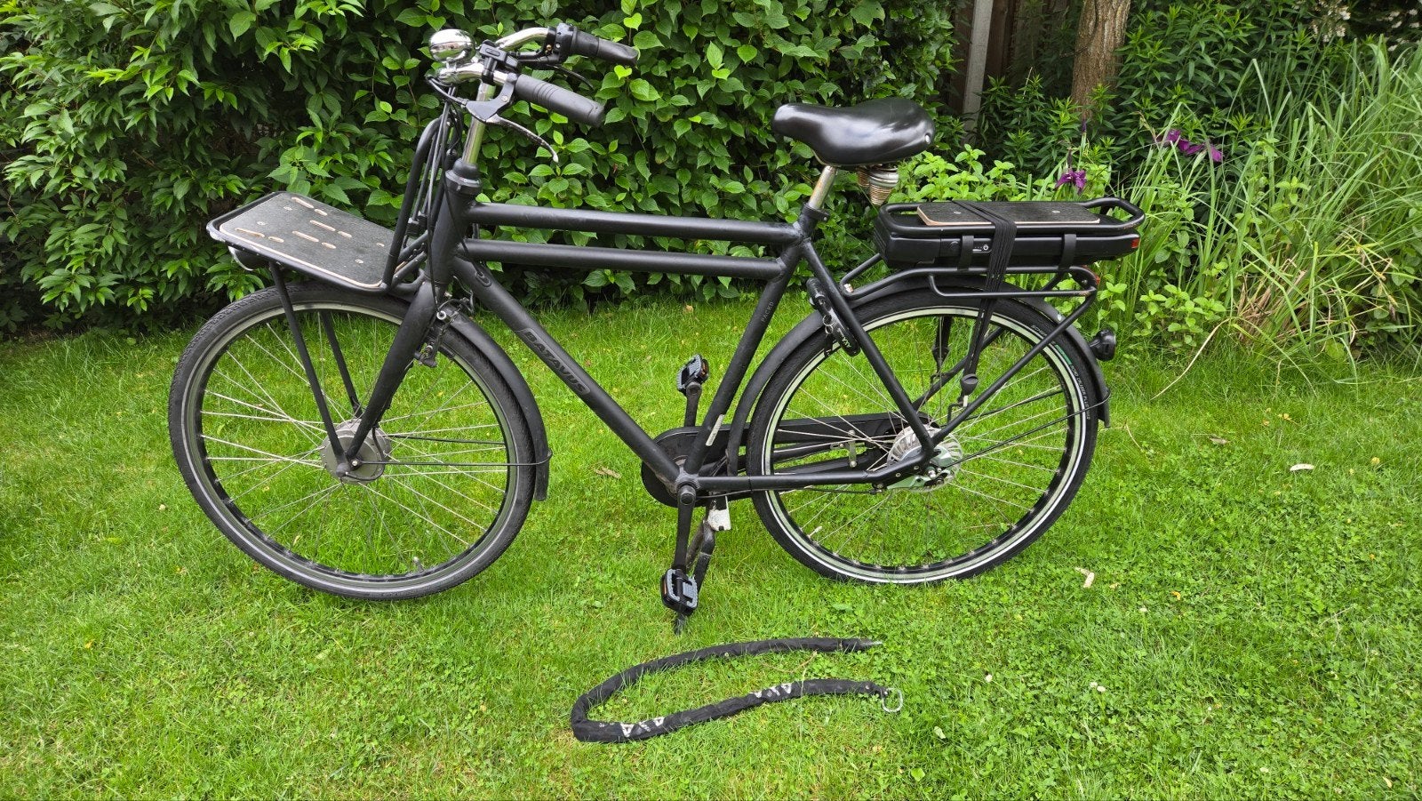 E-bike Batavus PACKD E-Go met accu 576Wh 36 Volt, 16 Ah, Ophalen, Gebruikt, Velgrem, Versnellingen