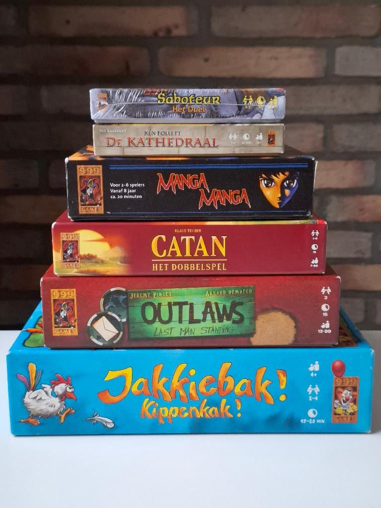 999 Games BORDSPELLEN & KAARTSPELLEN Spel Spellen 999Games, Een of twee spelers, Ophalen of Verzenden, Zo goed als nieuw, 999 games.